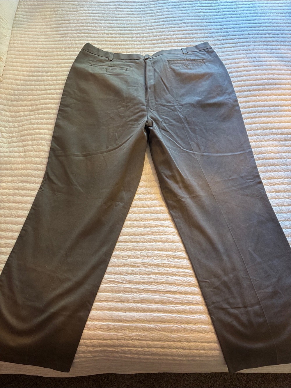 Men's Dress Pants in Charcoal Gray - Classic Straight Fit